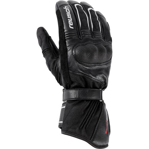 Motorcycle Gloves Tourer Reusch Driftice Gore-Tex Lady Leather/Textile glove long Black
