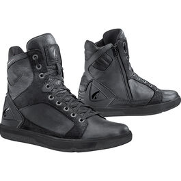 Chaussures et bottes de moto City Forma Hyper Dry Bottes de moto à lacets courtes Noir