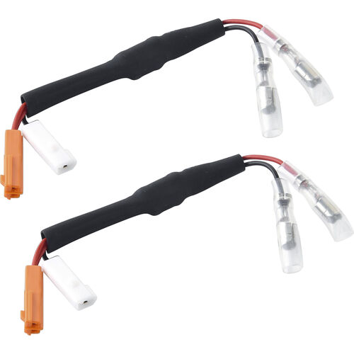 Electrics Others Rizoma adapter cable for indicator to OEM plug EE158H for Honda Red