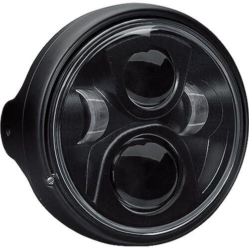 Headlight pot laterally for 7" inserts black
