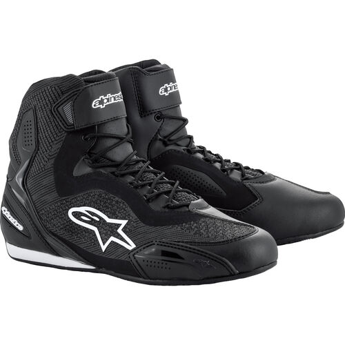Motorcycle Shoes & Boots Sport Alpinestars Faster 3 Rideknit Boots Black