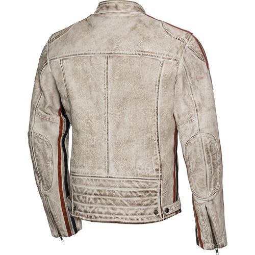 Retro-Style Leather Jacket 3.0 white