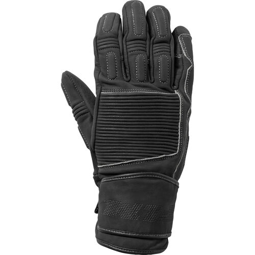 Motorcycle Gloves Tourer FLM Ladies touring leather glove Nubuk 1.0 black XL