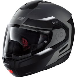 Flip Up Helmets Nolan N90-3 n-com Black
