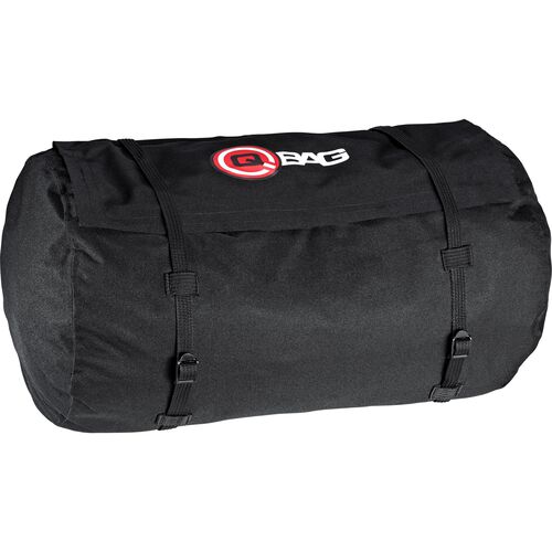 Sacs de selle & sacs rouleaux pour moto QBag poche arrière/roule de bagage imperméable 03, 60 litres Noir