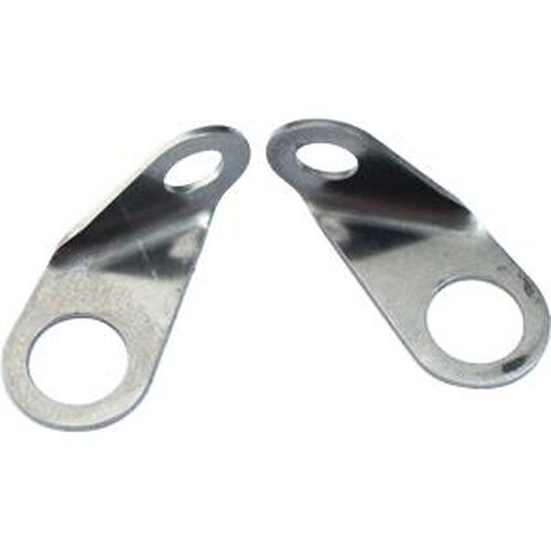 Indicators Kellermann adapter pair for Atto® at Harley handlebar stainless steel Neutral