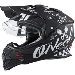 Motocross Helmets O'Neal Sierra II Black