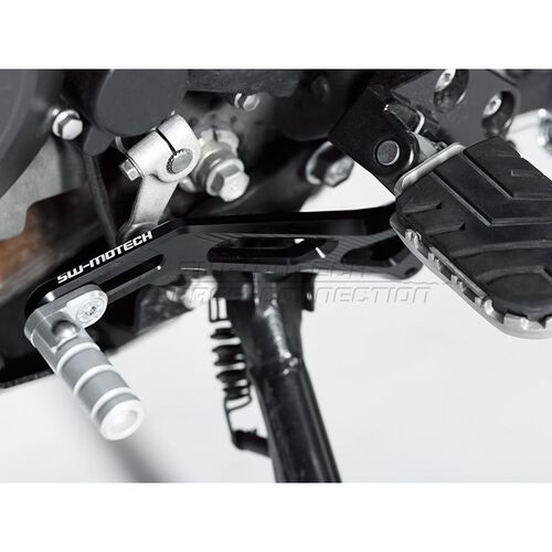 Motorrad Fußhebel SW-MOTECH Schalthebel Alu für Suzuki DL 1000/1050 V-Strom /XT 2014- Grau