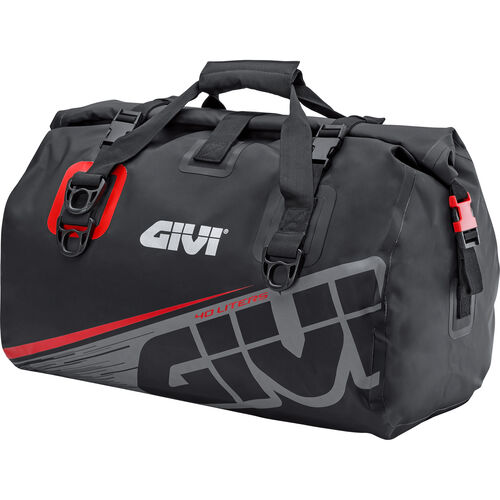 Motorcycle Rear Bags & Rolls Givi tail bag/luggage roll Easy Bag waterproof 40 liters gray/bla Neutral