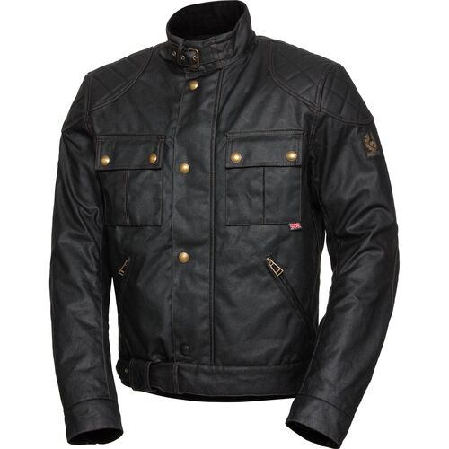 Motorcycle Textile Jackets Belstaff Brooklands 2.0 textil jacket black M
