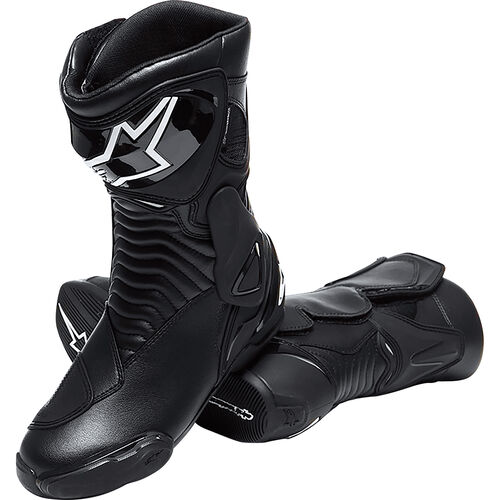 Chaussures et bottes de moto Tourer Alpinestars SMX 6 Waterproof Bottes Noir