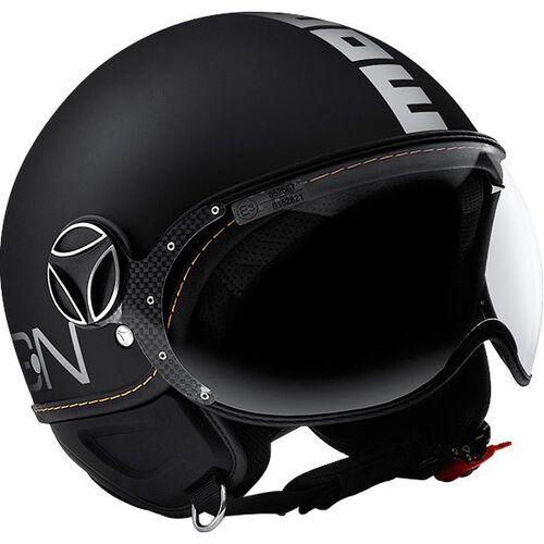 Open Face Helmets Momo FGTR-EVO Black
