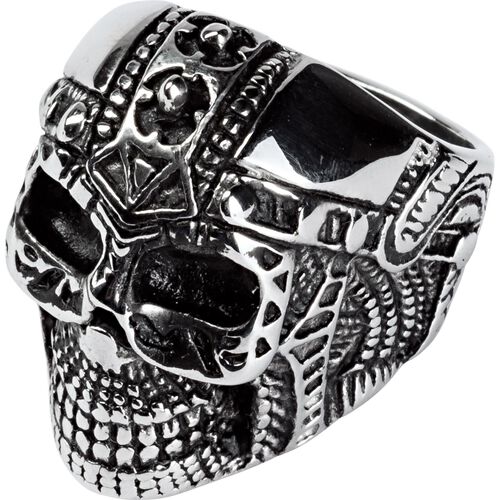 Gift Ideas Spirit Motors Stainless steel ring with skull 1.0 silver 20 mm
