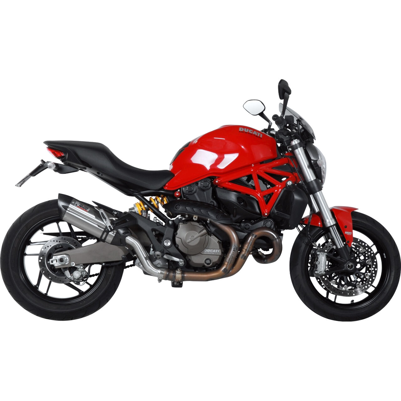 Suono Auspuff silber D.030.K7 für Ducati Monster 821 14-17