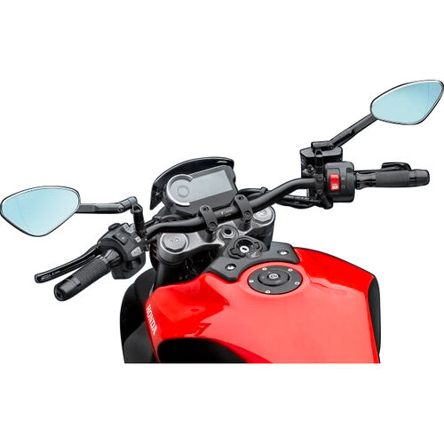 Motorrad Abdeckungen & Deckel Rizoma Tankdeckel abschließbar TF021B schwarz für Honda Neutral