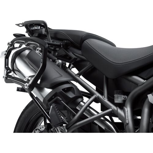 Side Carriers & Bag Holders SW-MOTECH QUICK-LOCK PRO side carrier for Triumph Tiger 800 Blue