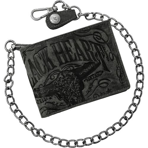 Jack's Inn 54 Wallet transversely with chain "Black Spade"