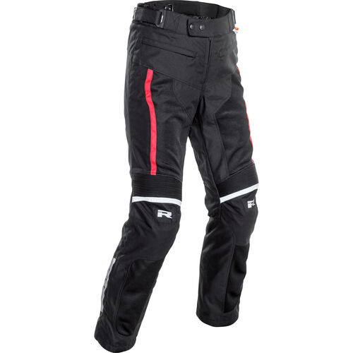 Pantalons de moto en textile Richa AirVent Evo 2 Pantalons femme Rouge