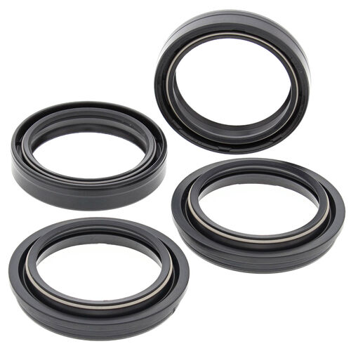 All-Balls Racing Fork oilseals with dust caps 56-139 45x57x11 mm   Black