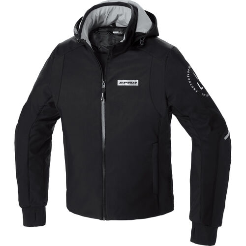 Hoodie Armor H2Out Textile Jacket black/white