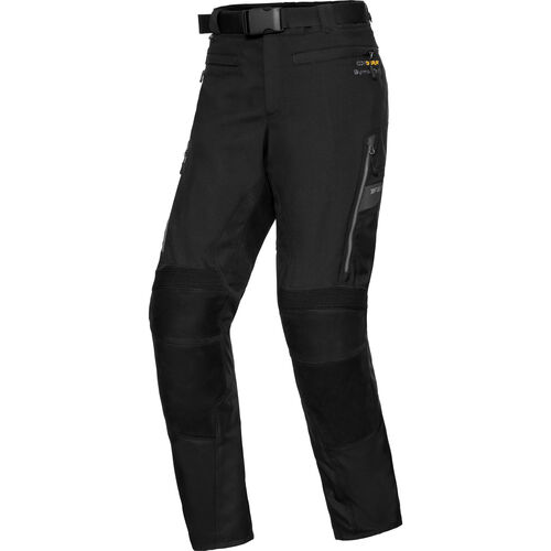 Pantalons de moto en textile FLM Touren Pantalon Cuir et Textile 4.0 Gris