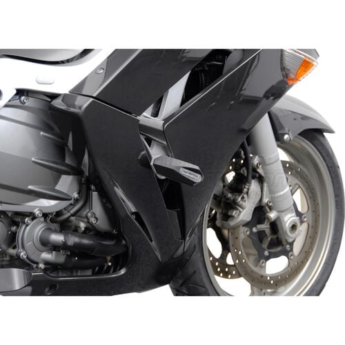Motorcycle Crash Pads & Bars SW-MOTECH frame sliders for Yamaha FJR 1300 2006-2015 Grey