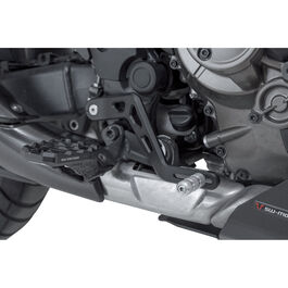 Pédale de moto SW-MOTECH Levier de frein à pied en alu noir pour Honda CRF/NT 1000/11