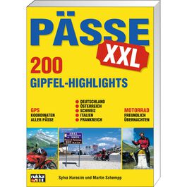 Motorrad Karten, Reiseberichte & Reiseführer Highlights-Verlag Pässe XXL die 200 Gipfel-Highlights Neutral