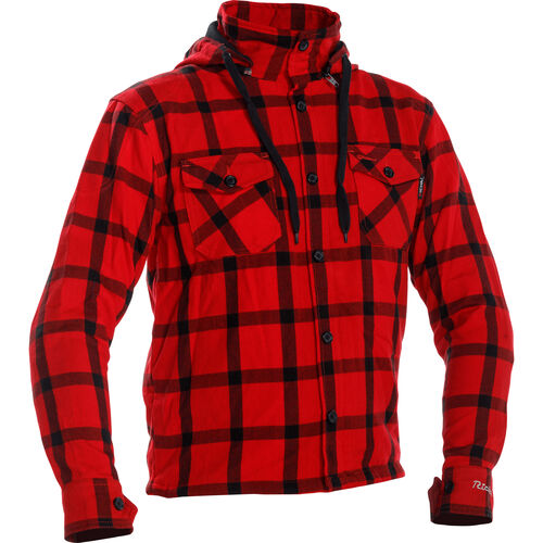 Motorcycle Textile Jackets Richa Lumber Hoodie Jacket Red