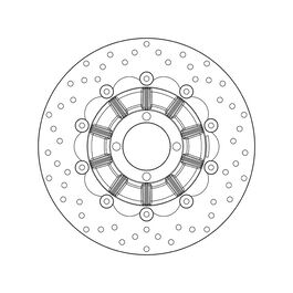 brake disc Oro floating 78B40816  285/62/79/4/10,5/4/29