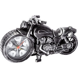 Table clock motorcycle with alarm clock
