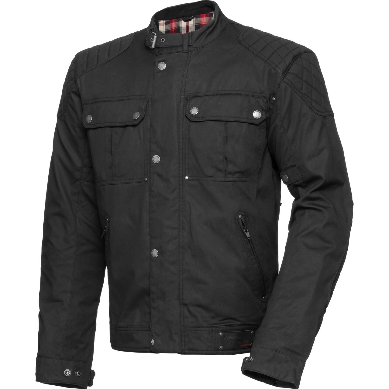 Retro style textile jacket 1.0 black