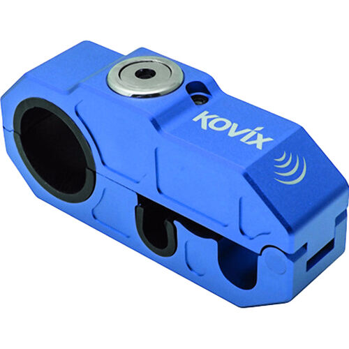 Cadenas pour moto Kovix KHL Grip Lock Verrouillage du levier de frein d'alarme blau Neutre