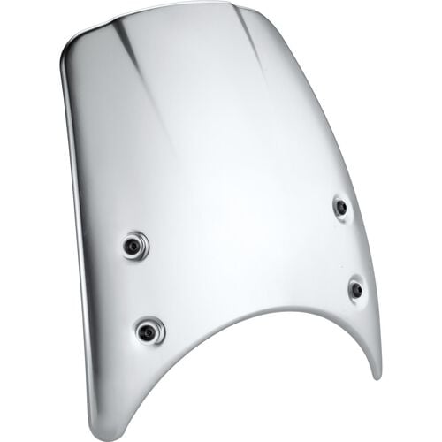 Windshields & Screens Rizoma windshield alu long CF010A without add-on kit silver Grey