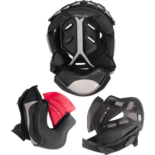 Helmet Pads LS2 Cheek Pads and interior lining Set Valiant II Black