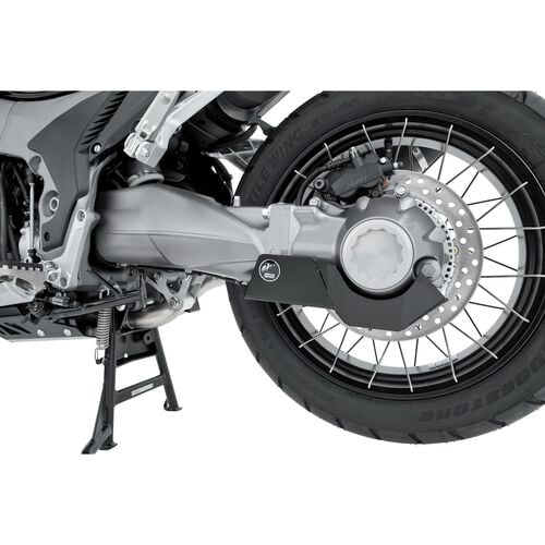 Motorrad Sturzpads & -bügel Hepco & Becker Alu Kardanschutzplatte schwarz für VFR 1200 X Crosstourer