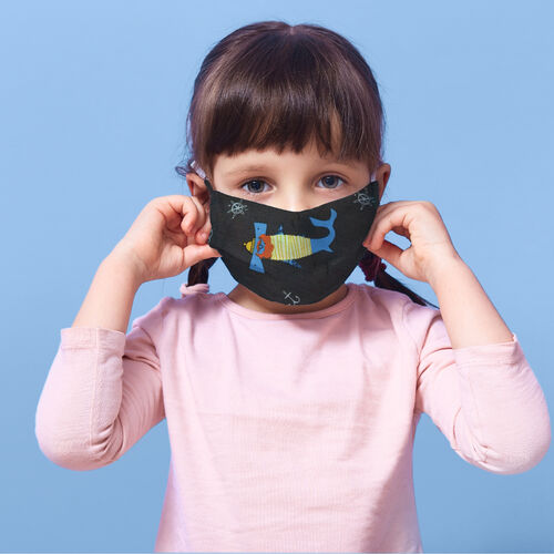 Face & Neck Protection HAD MSB Kids Mask dark blue
