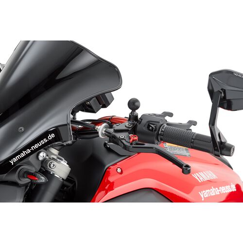 Motorrad Navi- & Smartphonehalter Berni`s Geräte-/Navihalter NH1 1"Kugel M10x1,25 schwarz Braun