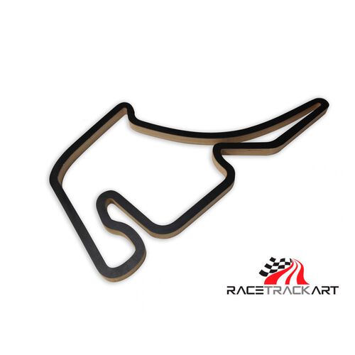 Gift Ideas Racetrackart Hockenheimring GP 92 cm Black