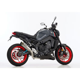 Motorrad Auspuffanlagen & Endschalldämpfer Shark exhaust Auspuff SRC4 3in1 Titan für Yamaha MT-09 /SP 2021-2023 Silber
