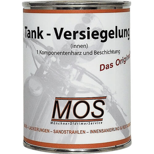 Motorrad Reinigung Zubehör & Sonstiges MOS Münchener Oldtimer Service Tankversiegelung 500ml für bis zu 70 Liter Tankinhalt Schwarz