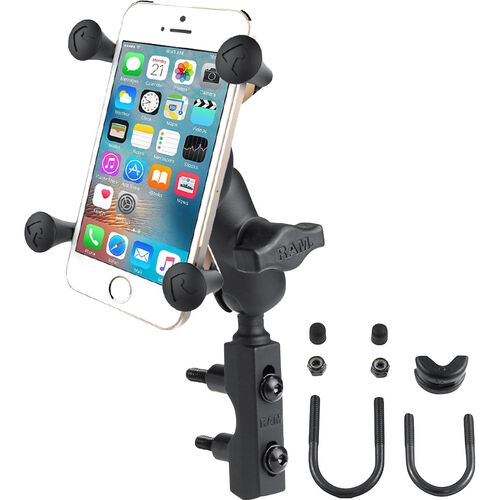 Ram Mounts X Grip Kit With Square Clamp B 174 A Un7u For Eur 88 00 Polo Motorrad - Diy Cd Phone Holder