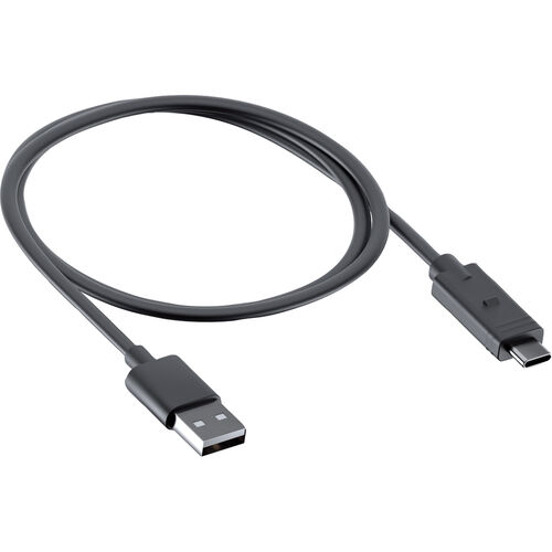 Alimentation pour navigateur de moto SP Connect Câble de connexion USB vers USB-C 50cm Orange