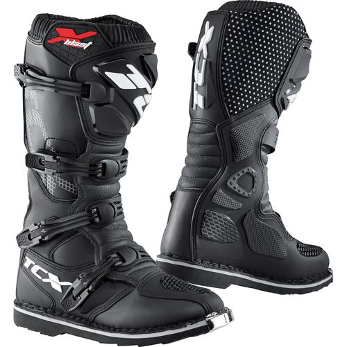 Chaussures et bottes de moto Motocross TCX X-Blast Botte noir 41
