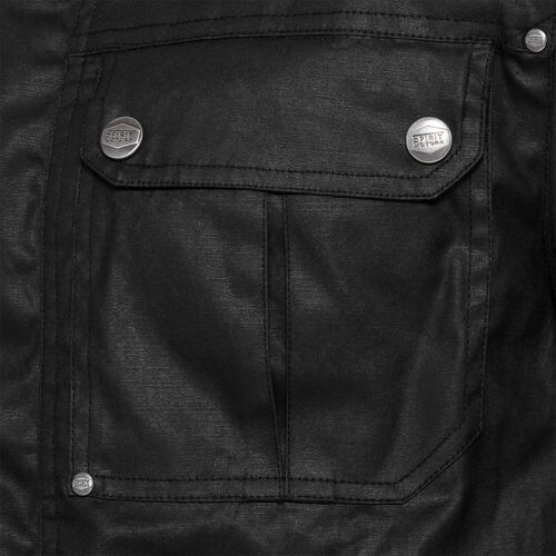 Retro-Style Textiljacke 1.0 schwarz L