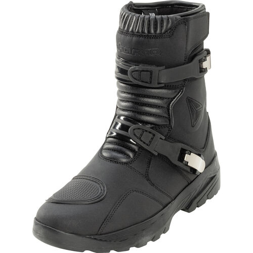 Motorcycle Shoes & Boots Tourer Pharao Robson WP Short motorcycle boots Black