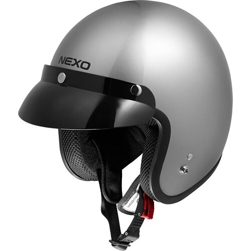 Open Face Helmets Nexo Jet helmet Basic II silver