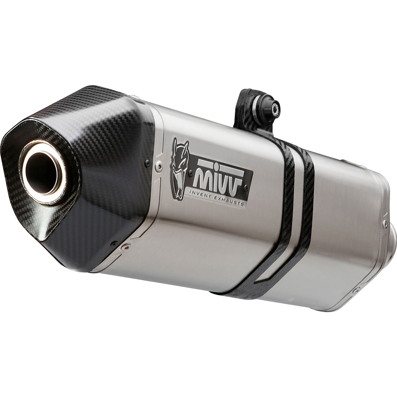 Speed Edge exhaust silver K.040.LRX for Versys 1000 15-18