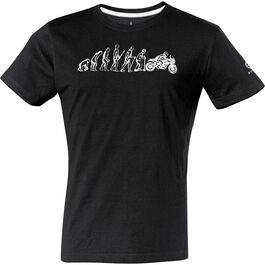 Evolution T-Shirt schwarz