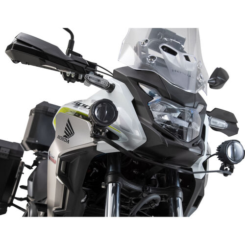 Motorrad Scheinwerfer & Lampenhalter SW-MOTECH Hawk Scheinwerferhaltesatz für Honda CB 500 X 2019- Schwarz